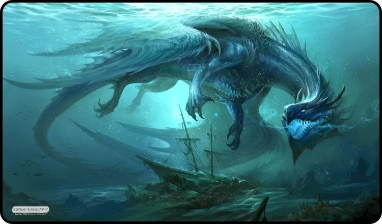 Image for GamerMats Playmat - Dragon from the Depths - Playmats