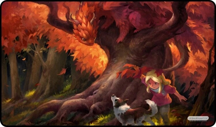 Image for GamerMats Playmat - Autumn Dragon - Playmats