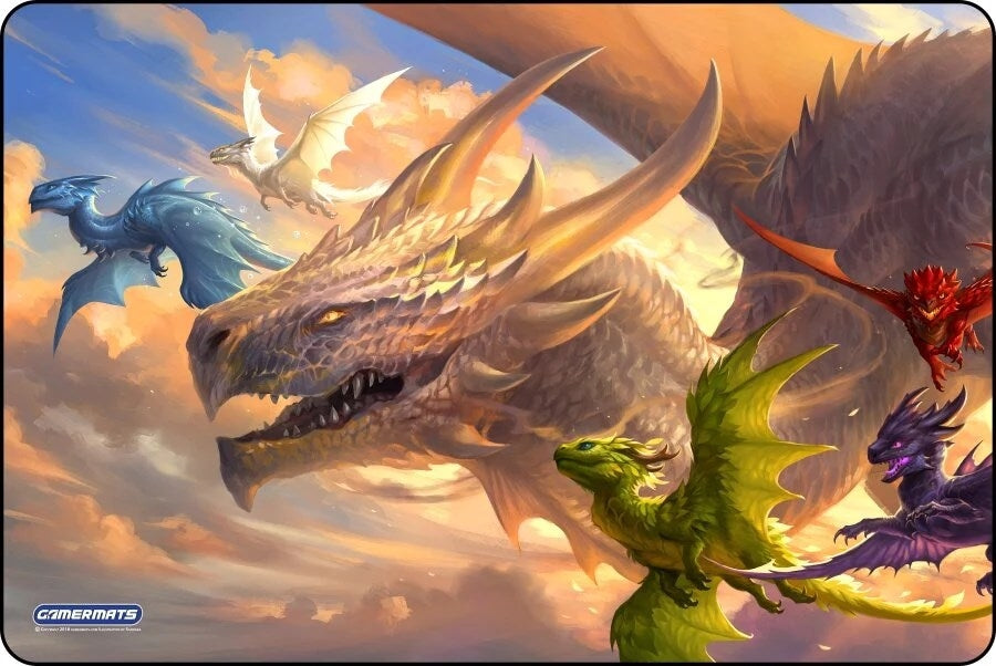 Image for Baby Dragons Flight Lessons - XL Deskmat - Playmats