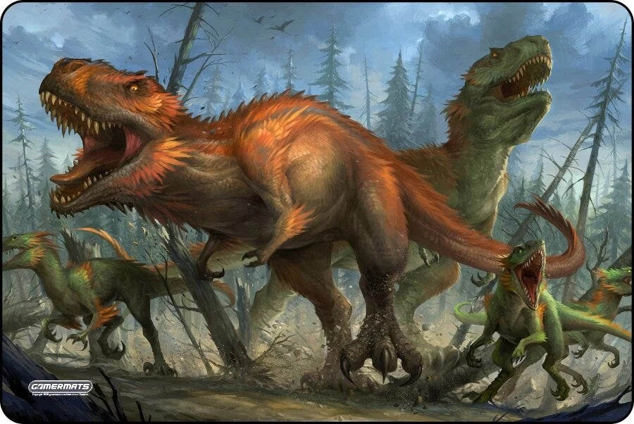 Image for Stampede of Dinosaurs - XL Deskmat - Playmats
