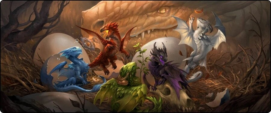 Image for Baby Dragons - Tablemat - Playmats