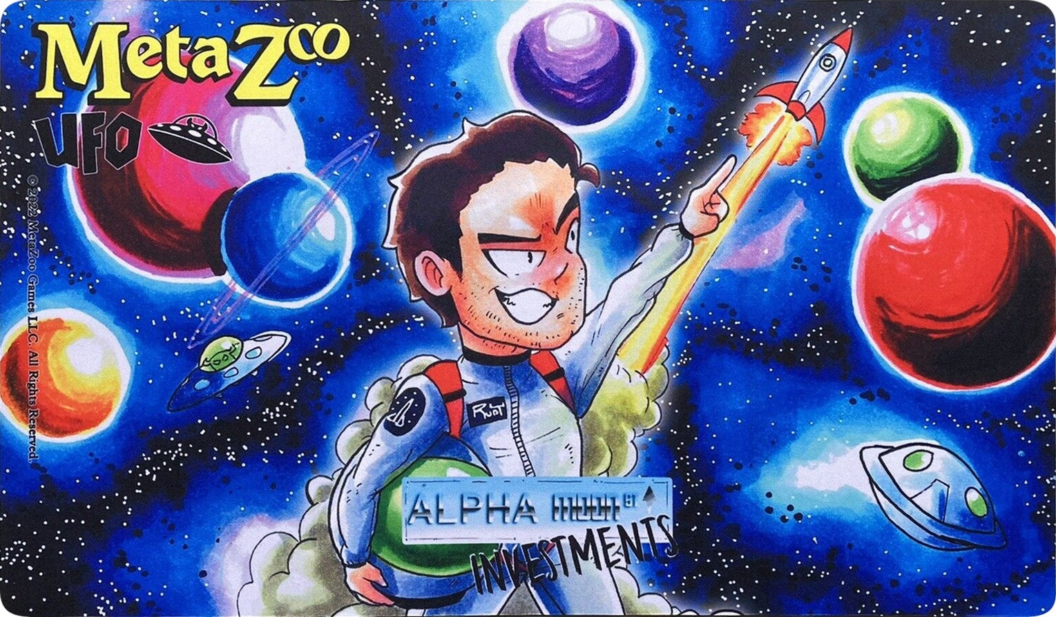 Image for UFO First Edition Playmat - Alpha Investments - Playmats