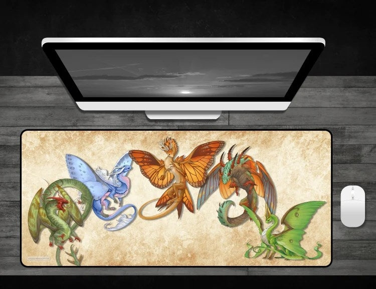 Image for Butterfly Dragons - Deskmat - Playmats