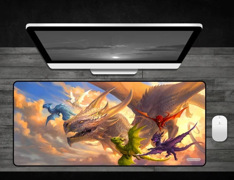 Image for Baby Dragons Flight Lessons - Deskmat - Playmats