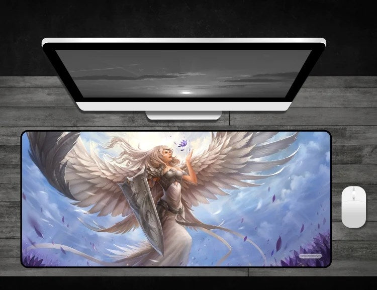 Image for Angel in White - Deskmat - Playmats