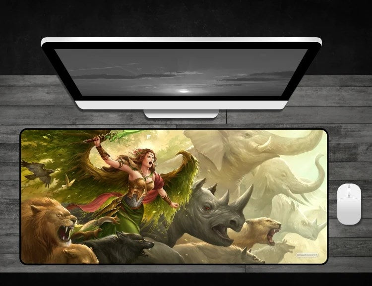 Image for Angel of the Forest - Deskmat - Playmats