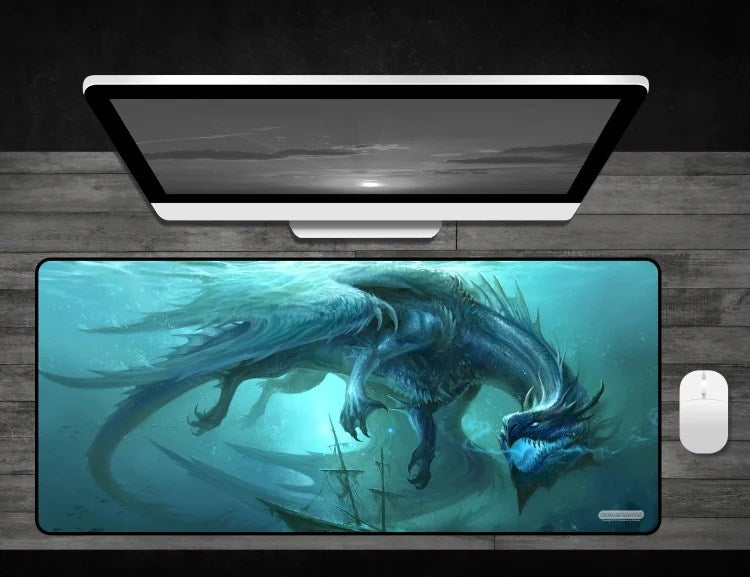 Image for Dragon from the Depths - Deskmat - Playmats