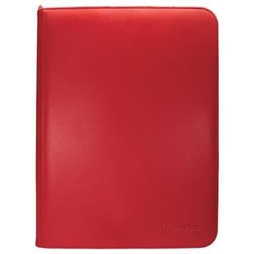 Image for Vivid 9-Pocket Zippered PRO-Binder - Red - Storage Albums