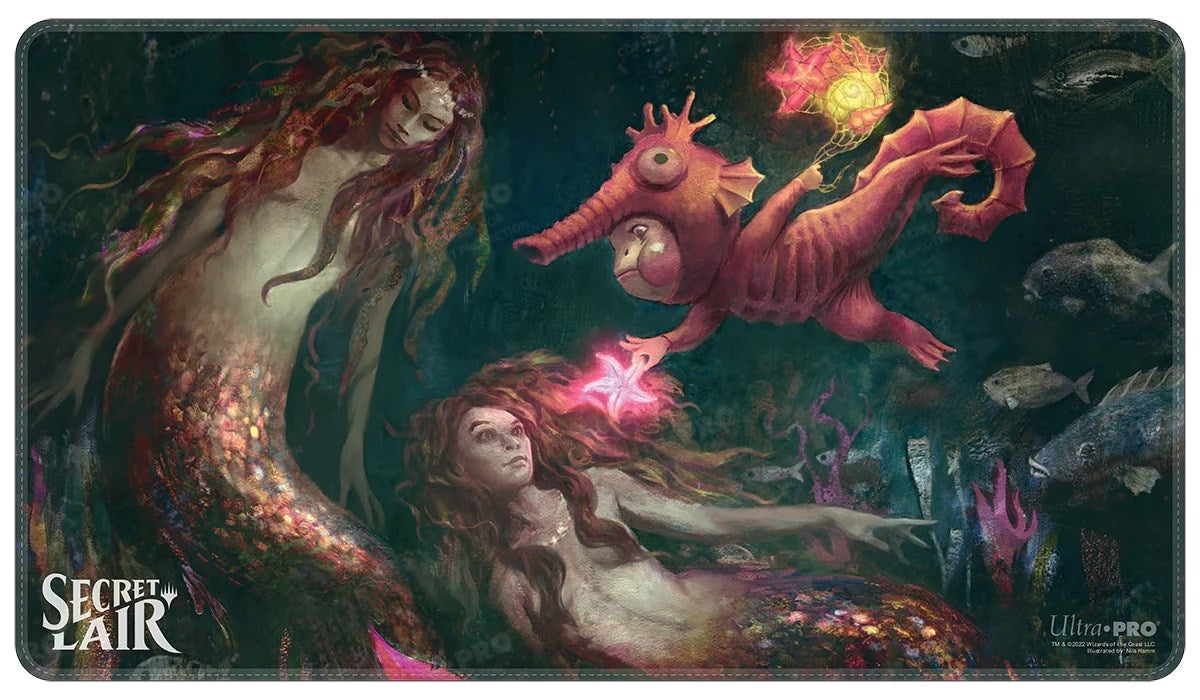 Image for Secret Lair August 2022 Nils Hamm Artist Series: Deepglow Skate Standard Holofoil Playmat - Playmats