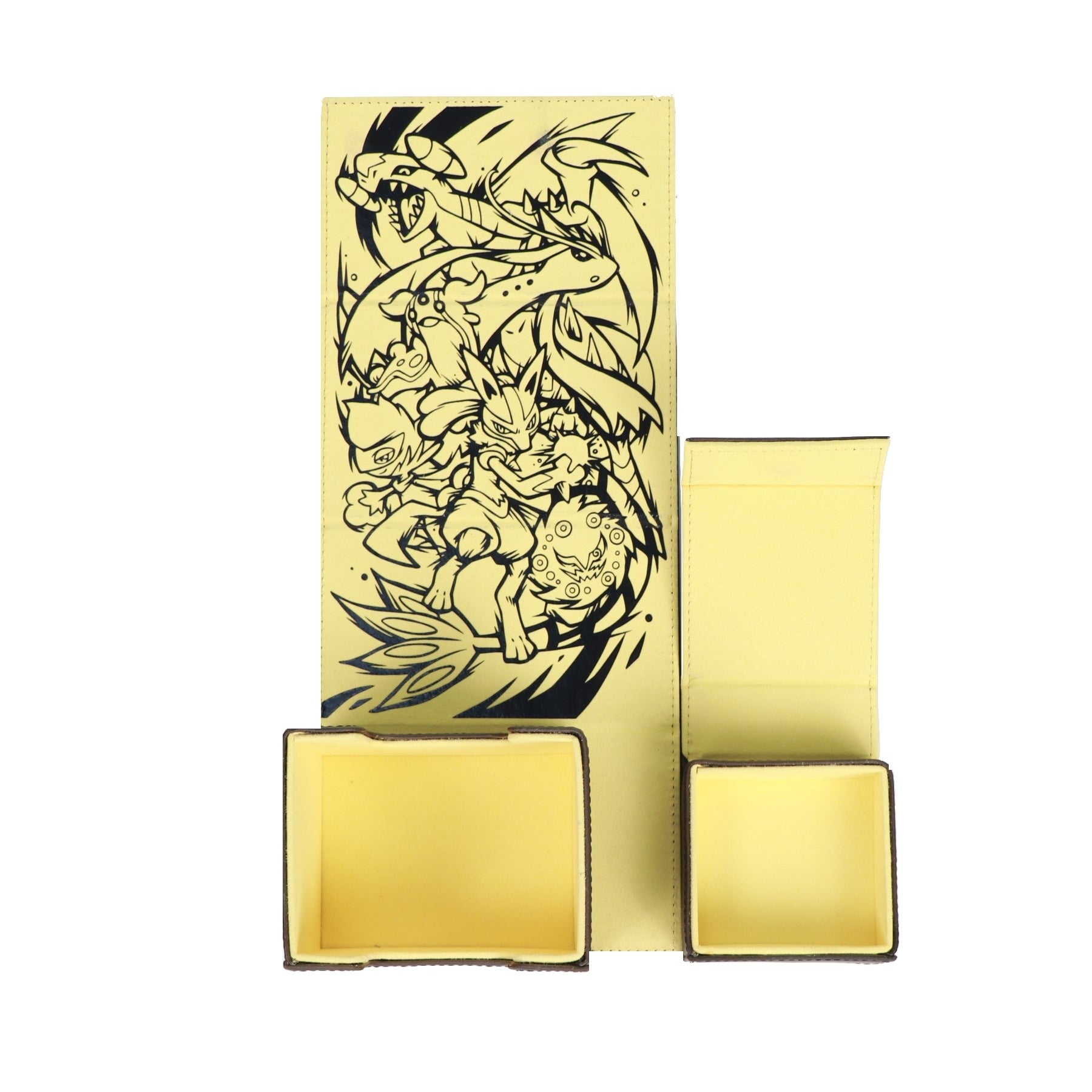 Image for The Champion's Force Deck Box with Magnetic Dice Tray (Shirona Black) - Deck Boxes