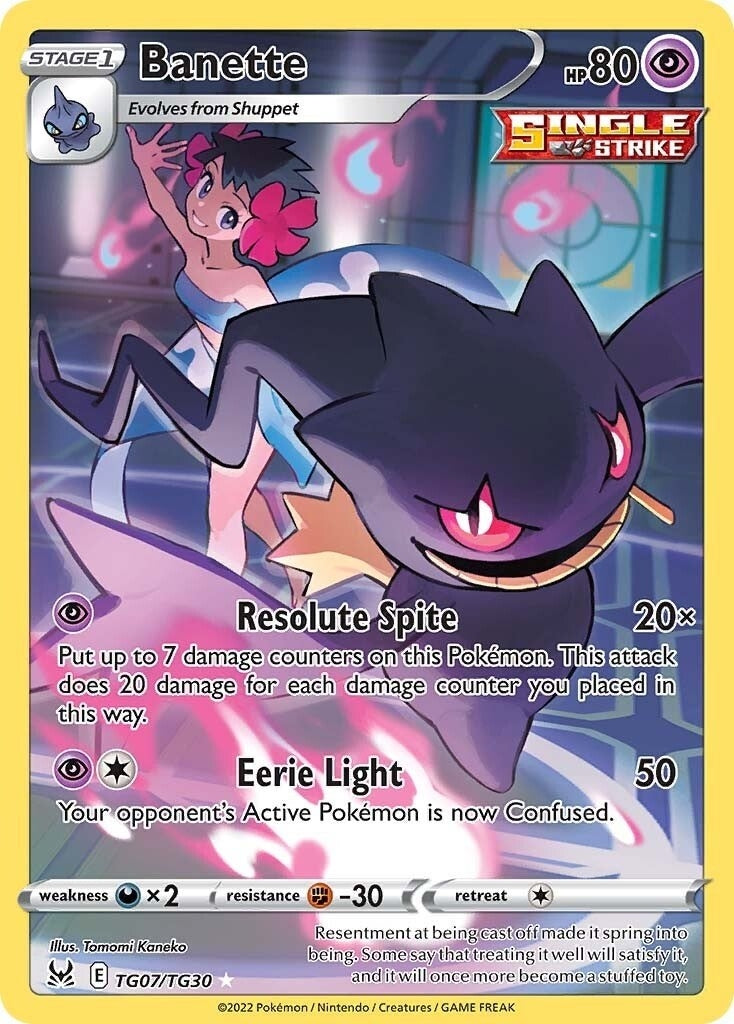 Banette (TG07/TG30) (SWSH11: Lost Origin Trainer Gallery)