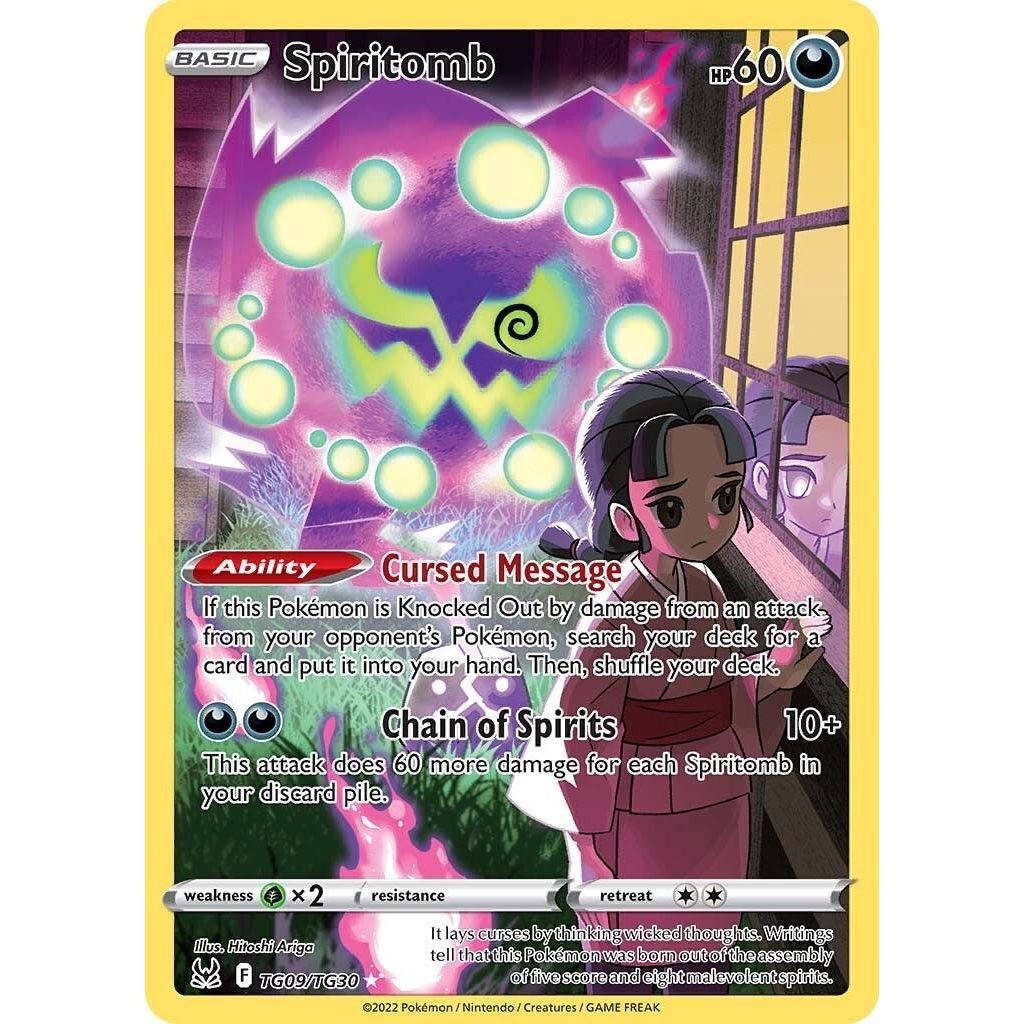 Spiritomb (TG09/TG30) (SWSH11: Lost Origin Trainer Gallery) - PokeBox USA