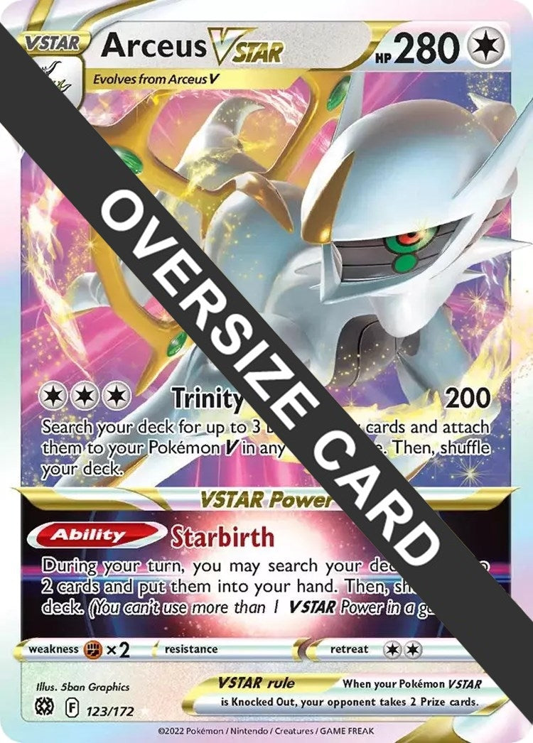 Image for Arceus VSTAR (123/172) (Jumbo Cards) (PR) - Pokemon