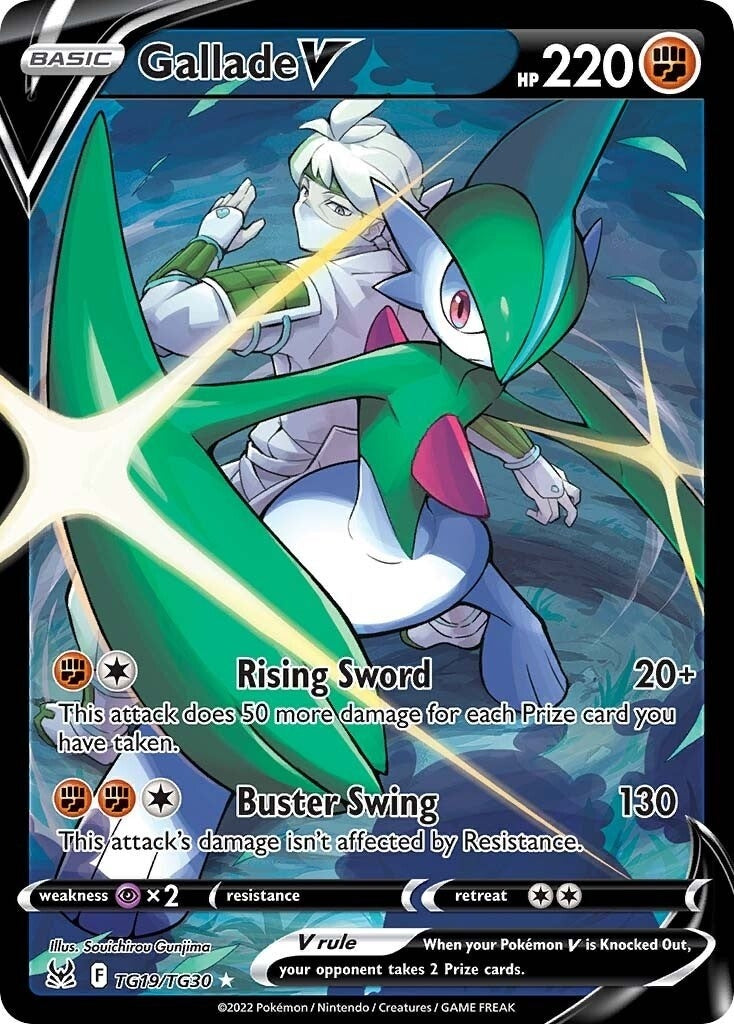 Gallade V (TG19/TG30) (SWSH11: Lost Origin Trainer Gallery)