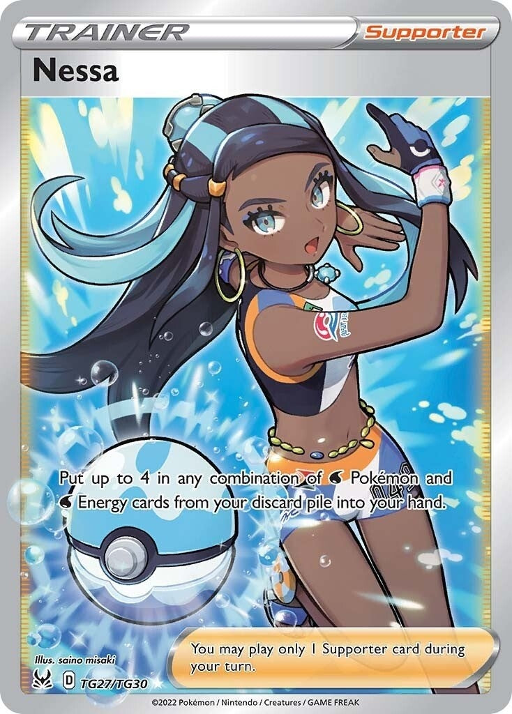 Nessa (TG27/TG30) (SWSH11: Lost Origin Trainer Gallery)
