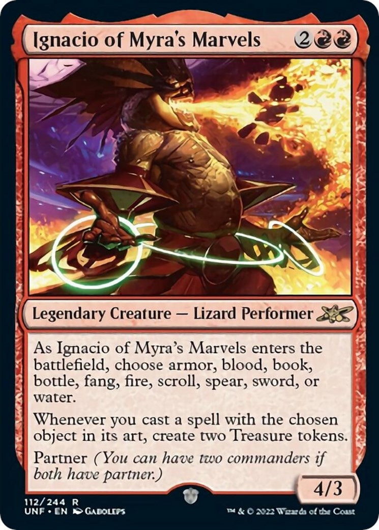 Ignacio of Myra's Marvels (112) (Unfinity)
