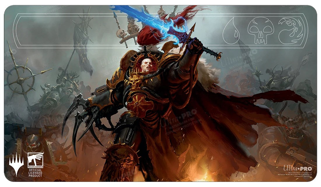 Image for Warhammer 40K Commander Abaddon the Despoiler Playmat for Magic: The Gathering - Playmats