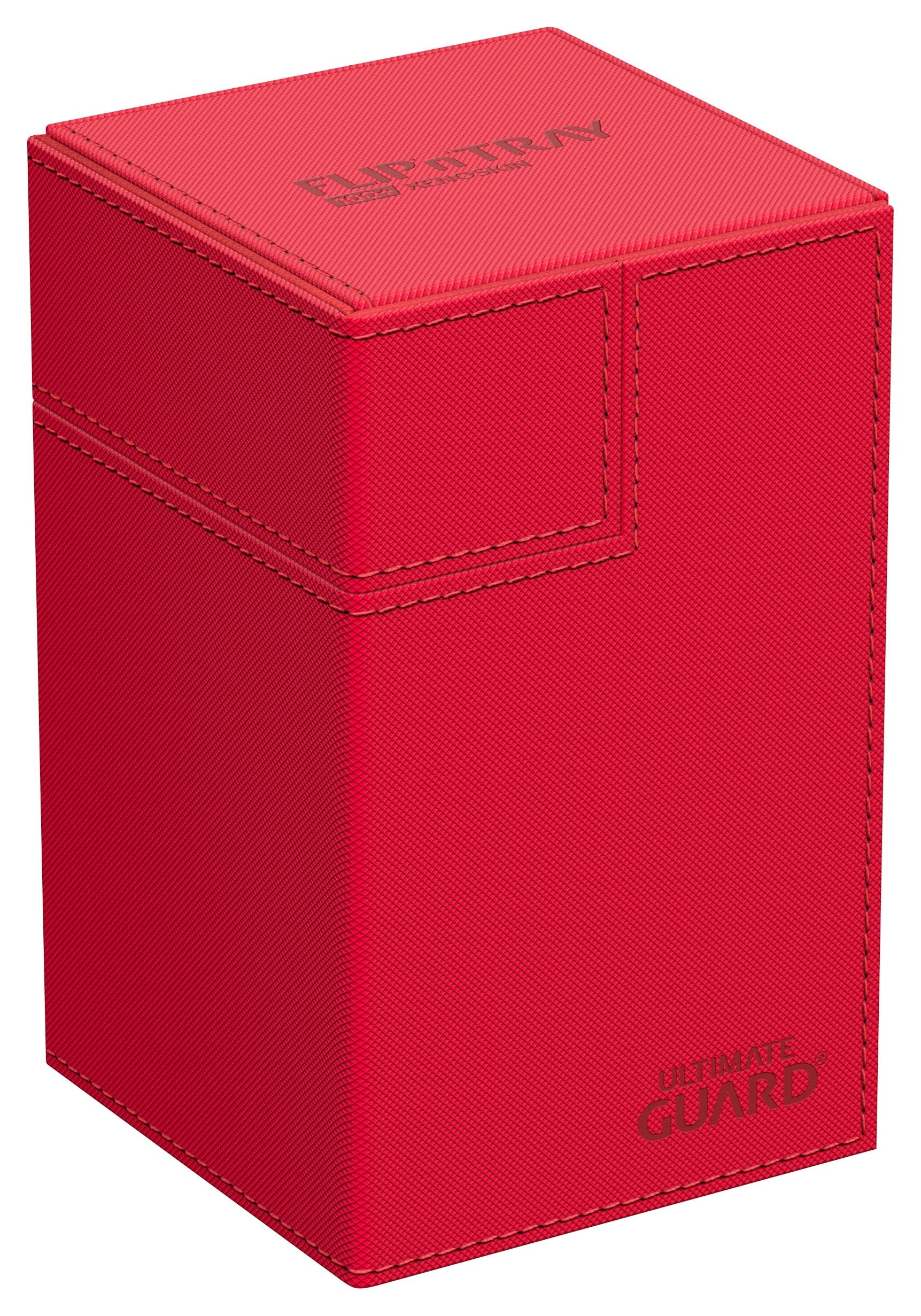 Image for Flip 'n' Tray XenoSkin Monocolor - Red (Holds 100+) - Deck Boxes