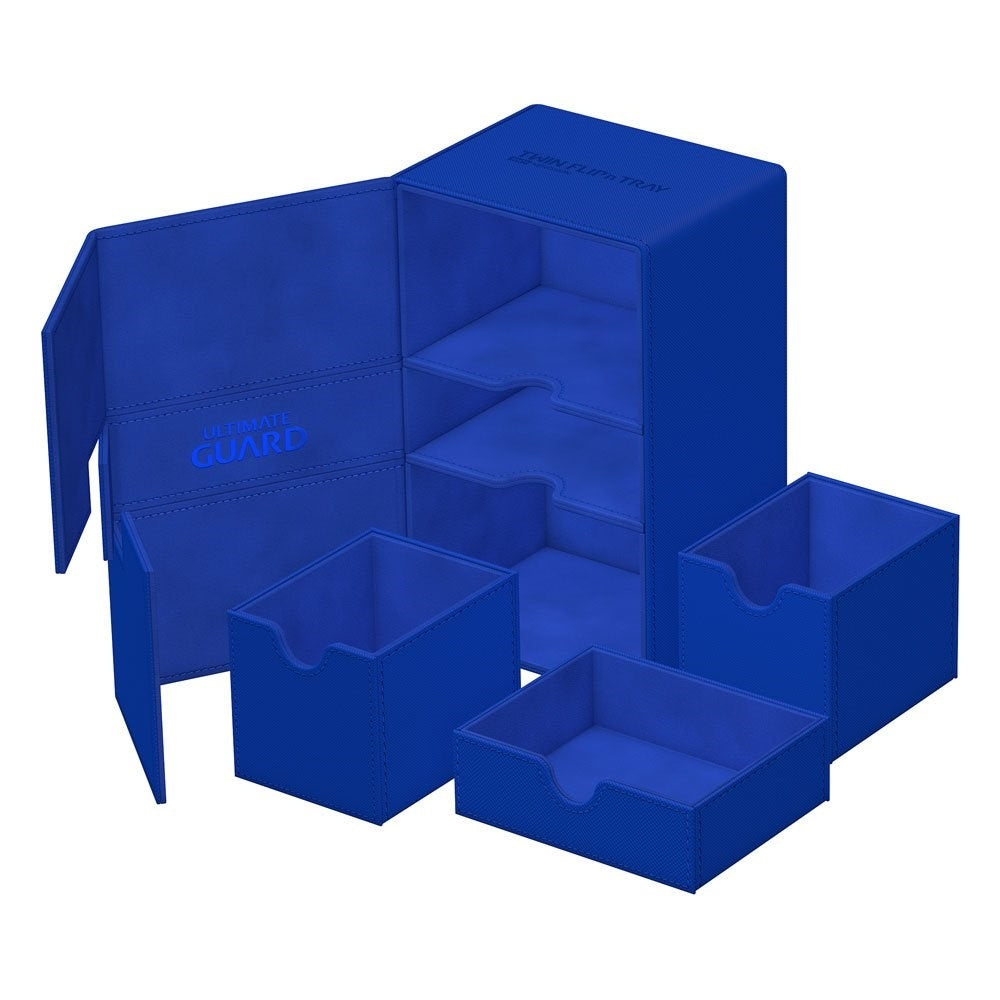Image for Twin Flip`n`Tray XenoSkin Monocolor - Blue (Holds 160+) - Deck Boxes