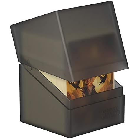 Ultimate Guard Boulder Deck Case 100+ Standard Size Onyx Deck Box - PokeBox USA