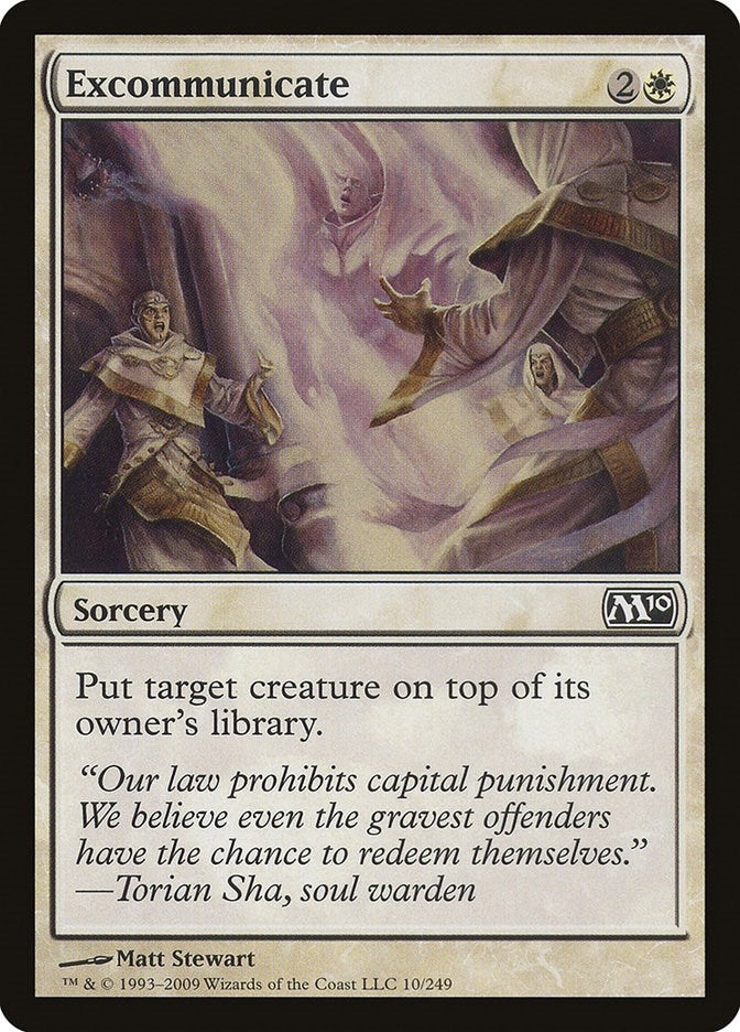 Excommunicate (10) (Magic 2010 (M10))
