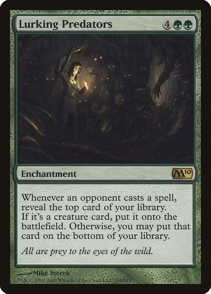 Lurking Predators (190) (Magic 2010 (M10)) - PokeBox USA