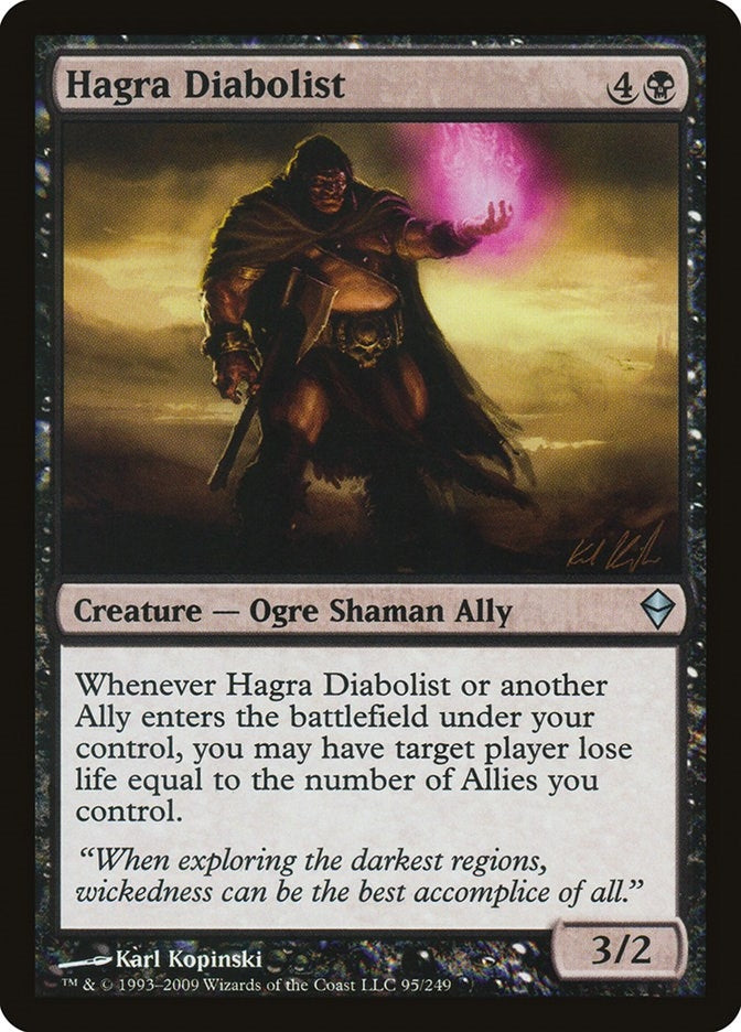 Hagra Diabolist (95) (Zendikar)