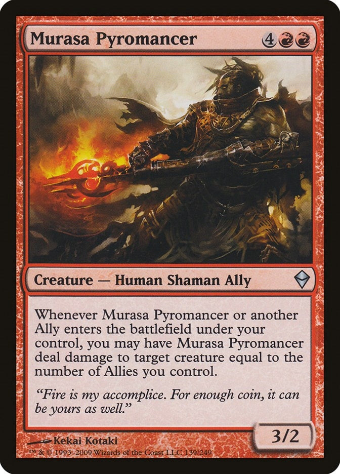 Murasa Pyromancer (139) (Zendikar)
