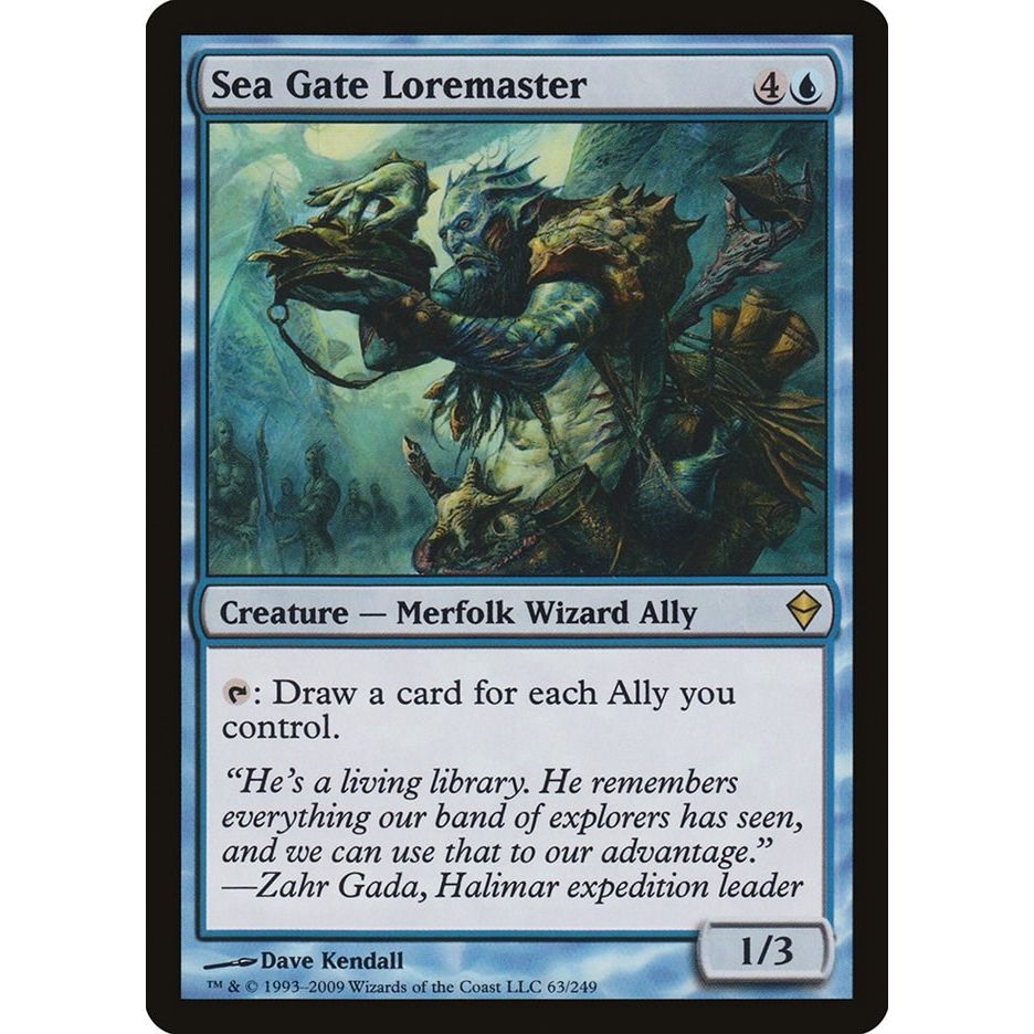Sea Gate Loremaster (63) (Zendikar) - PokeBox USA
