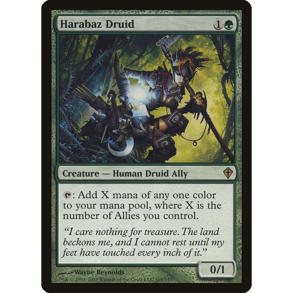 Harabaz Druid (105) (Worldwake) - PokeBox USA