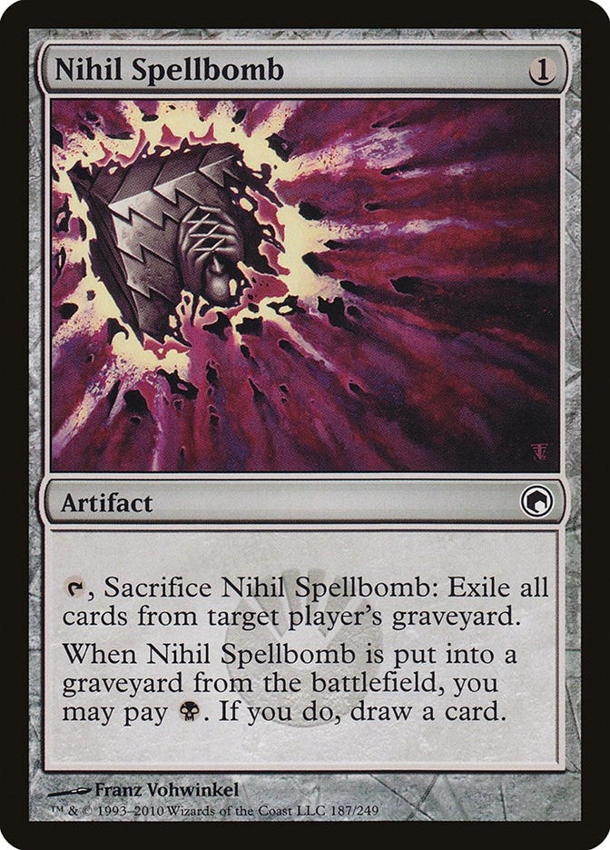 Nihil Spellbomb (187) (Scars of Mirrodin) - PokeBox USA