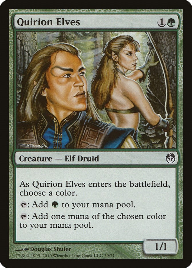 Quirion Elves (39) (Phyrexia vs. the Coalition)