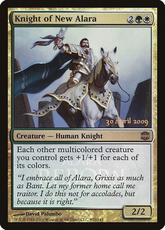 Knight of New Alara (70) (Launch Party & Release Event Promos)