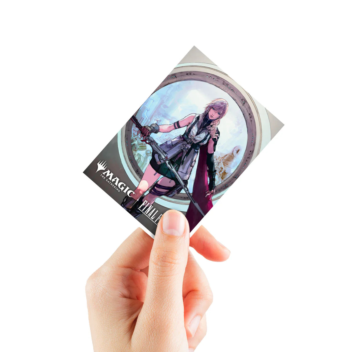 Ultra Pro- Magic: The Gathering®—FINAL FANTASY™ Lightning, Army of One 105ct APEX® DECK PROTECTOR® Sleeves for Magic: The Gathering