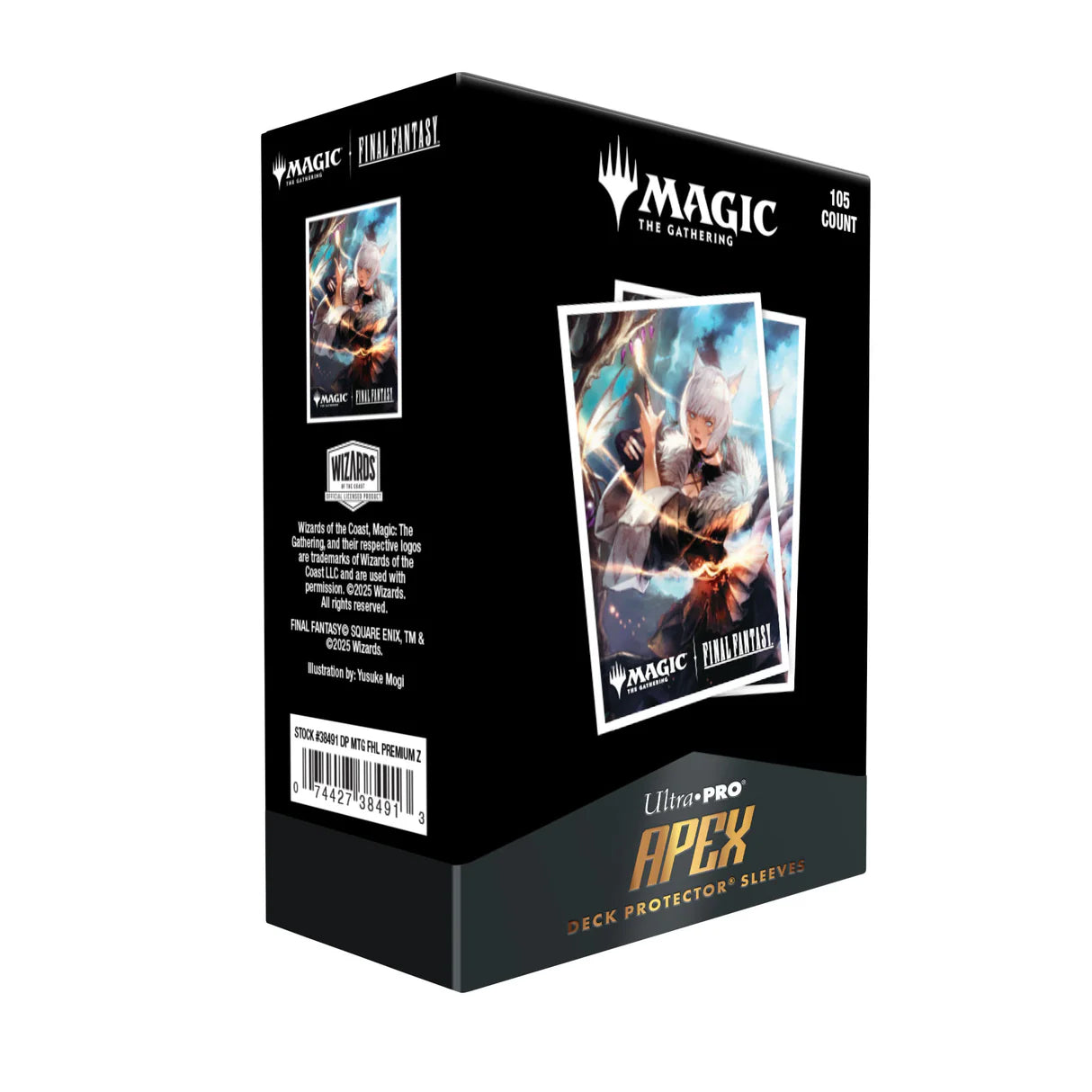 Ultra Pro- Magic: The Gathering®—FINAL FANTASY™ Y’shtola Rhul 105ct APEX® DECK PROTECTOR® Sleeves Premium Z for Magic: The Gathering
