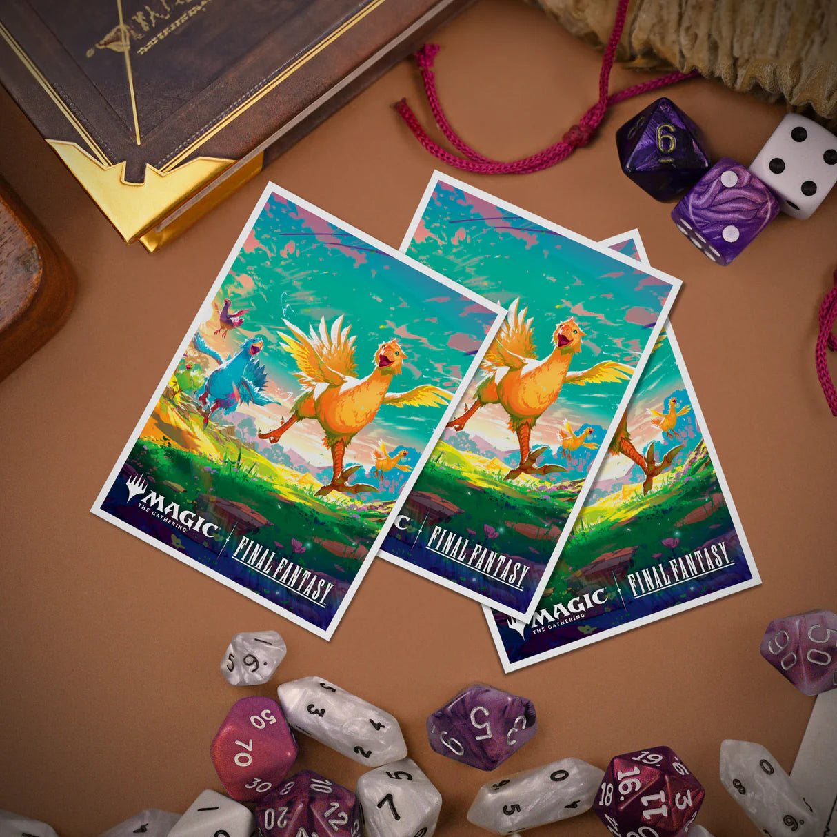 Ultra Pro- Magic: The Gathering®—FINAL FANTASY™ Chocobo 105ct APEX® DECK PROTECTOR® Sleeves