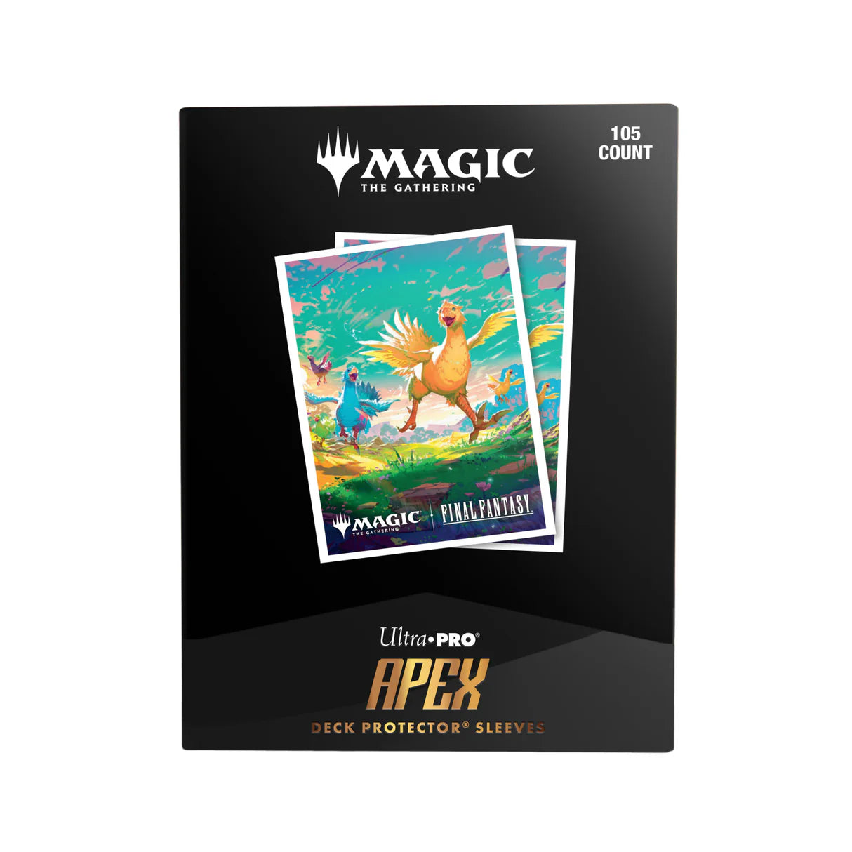 Ultra Pro- Magic: The Gathering®—FINAL FANTASY™ Chocobo 105ct APEX® DECK PROTECTOR® Sleeves