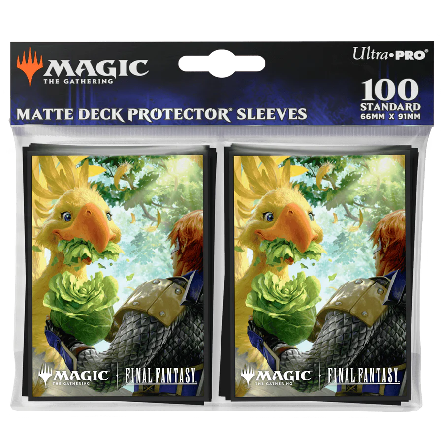 Ultra Pro- Magic: The Gathering®—FINAL FANTASY™ Gysahl Greens 100ct DECK PROTECTOR® Sleeves
