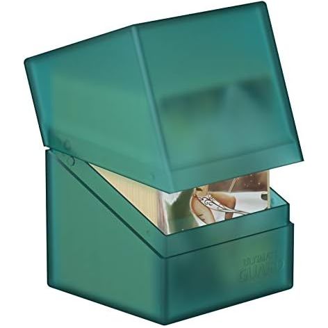 Ultimate Guard Boulder Deck Case 100+ Standard Size Malachite Deck Box - PokeBox USA