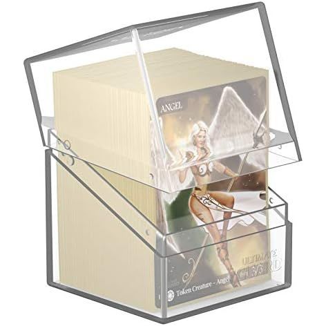 Ultimate Guard Boulder Deck Case 100+ Standard Size Clear Deck Box - PokeBox USA