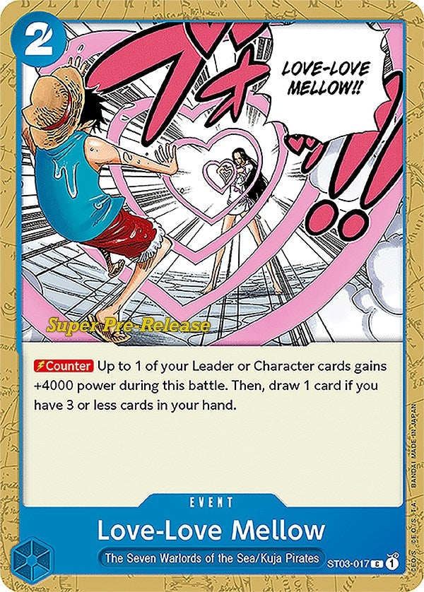 Image for Love-Love Mellow (ST03-017) (Super Pre-Release Starter Deck 3: The Seven Warlords of the Sea) (ST-03 PRE) - One Piece Card Game
