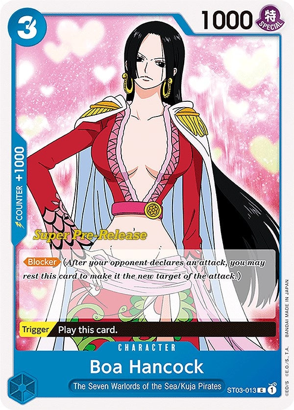 Image for Boa Hancock (ST03-013) (Super Pre-Release Starter Deck 3: The Seven Warlords of the Sea) (ST-03 PRE) - One Piece Card Game