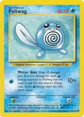 Image for Poliwag (059/102) (Base Set) - Pokemon