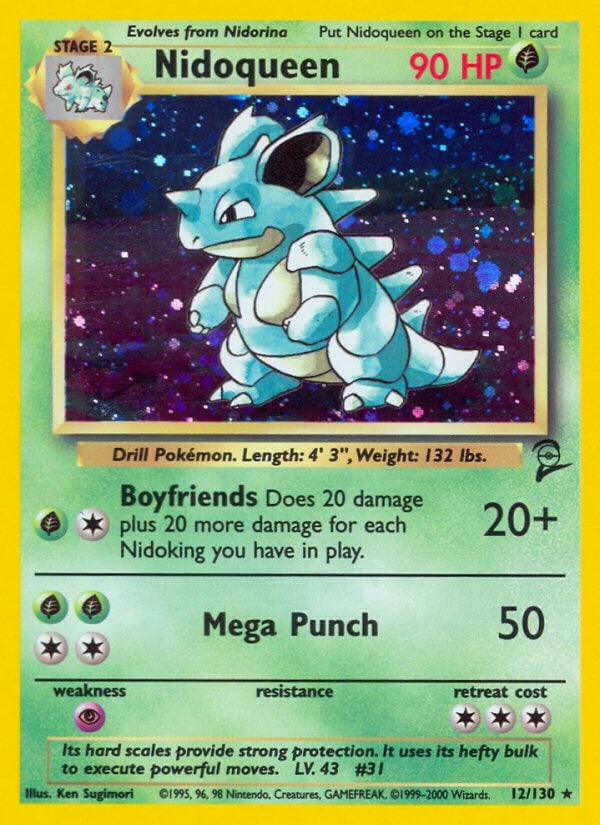 Image for Nidoqueen (012/130) (Base Set 2) - Pokemon