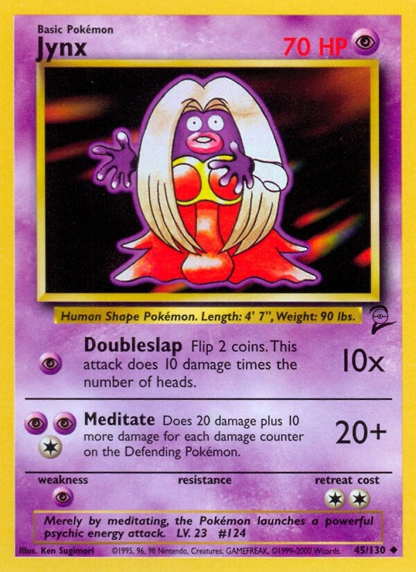 Image for Jynx (045/130) (Base Set 2) - Pokemon