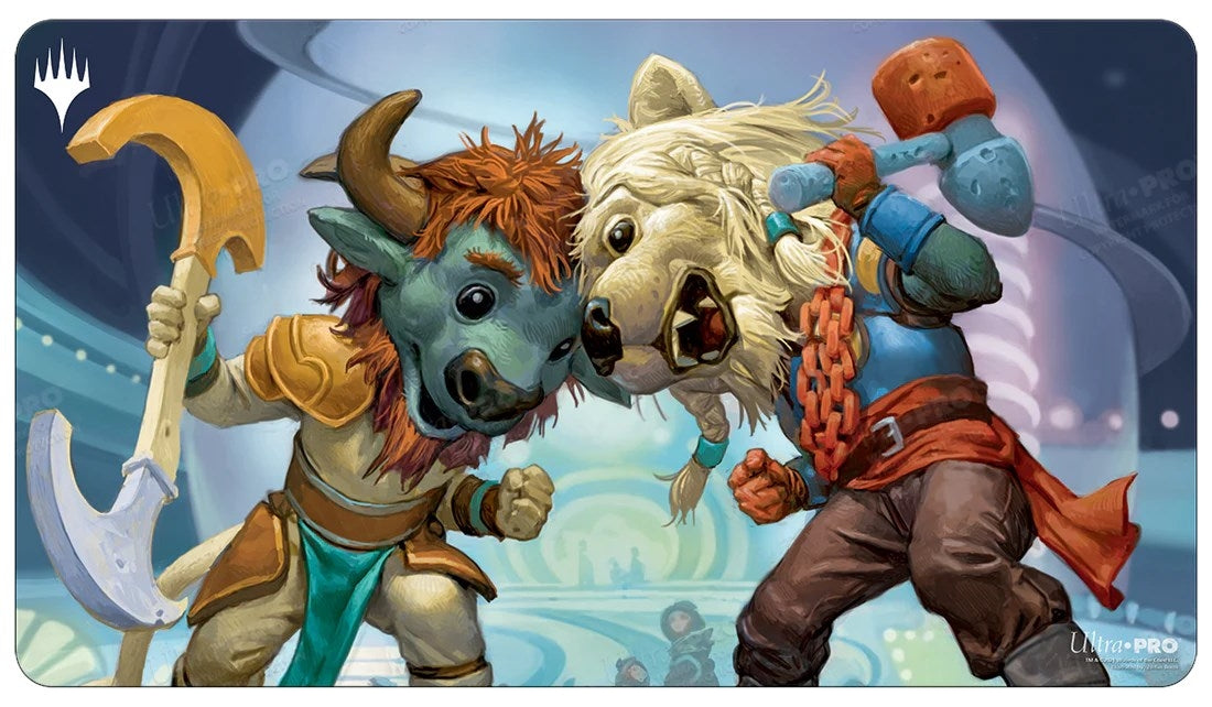 Image for Unfinity Face Off Standard Gaming Playmat for Magic: The Gathering - Playmats