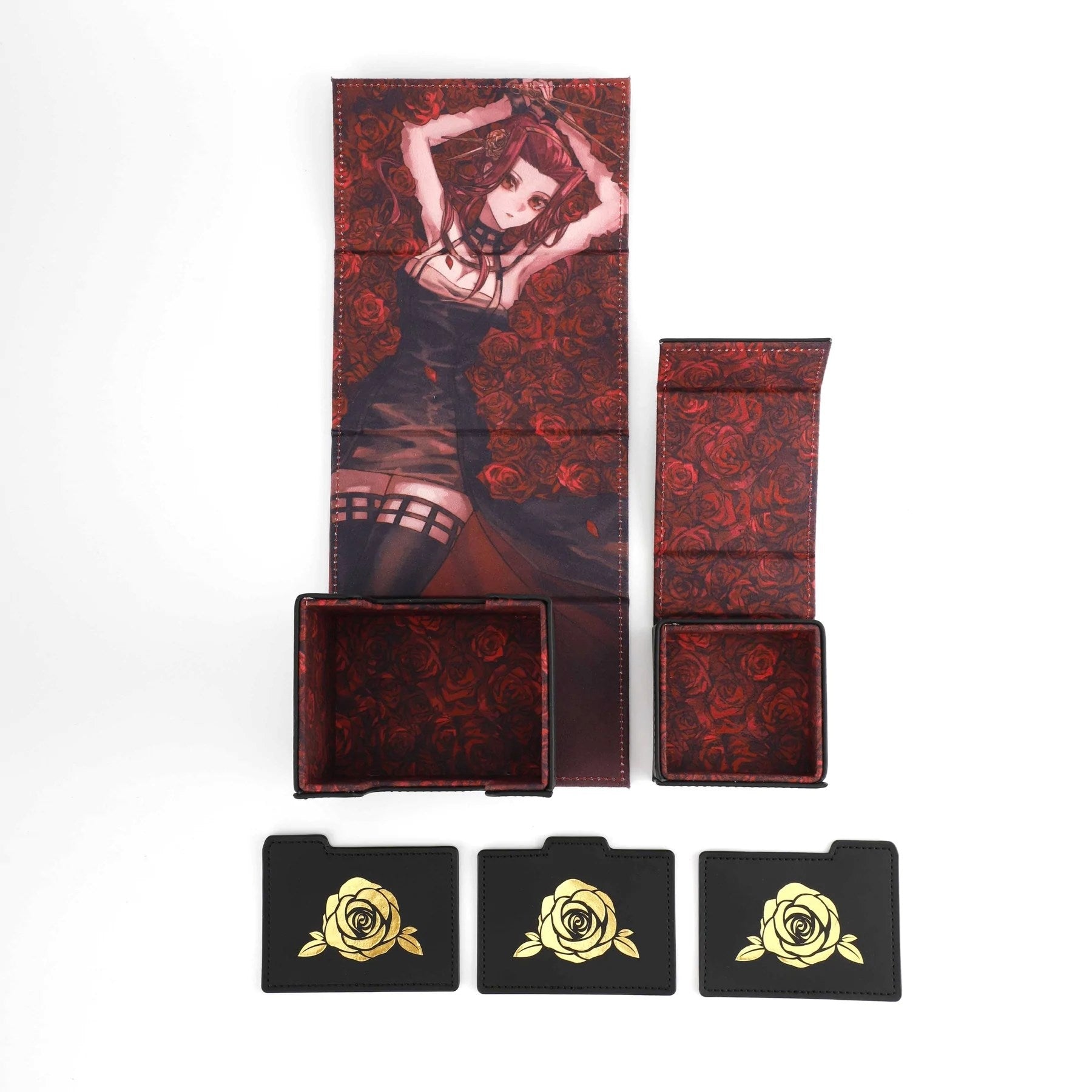 Image for Signer x Family Dicewinder Deck Box with Magnetic Dice Tray (PU Vegan Leather) - Deck Boxes