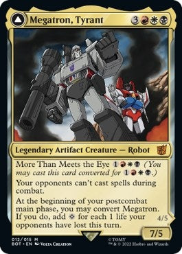 Megatron, Tyrant (12) (Universes Beyond: Transformers)