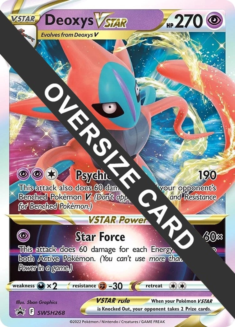 Image for Deoxys VSTAR - SWSH268 (SWSH268) (Jumbo Cards) (PR) - Pokemon