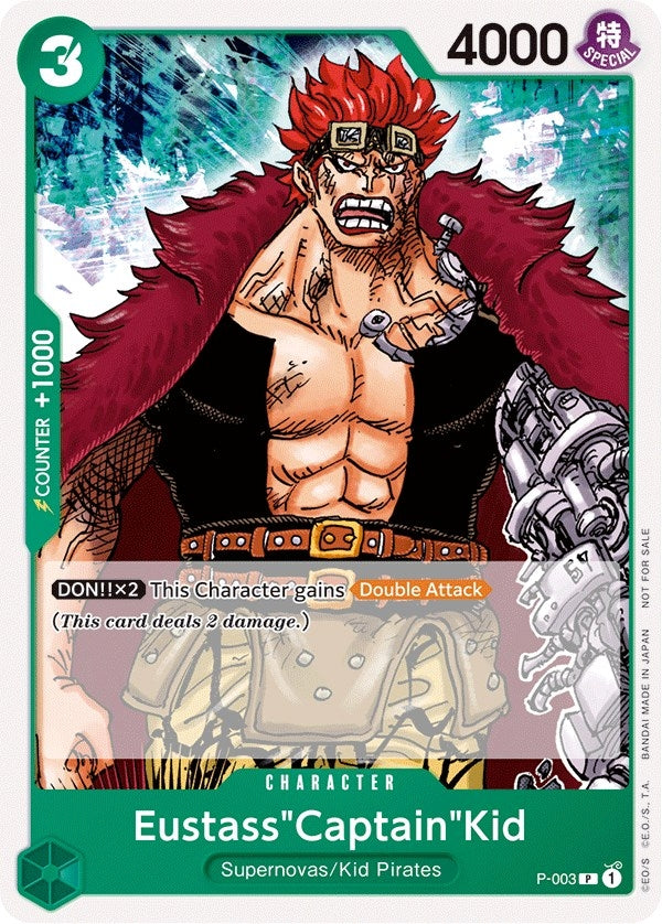 Image for Eustass"Captain"Kid (Promotion Pack 2022) (P-003) (One Piece Promotion Cards) (OP-PR) - One Piece Card Game